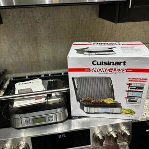 Cuisinart Contact Griddler with smoke-less mode